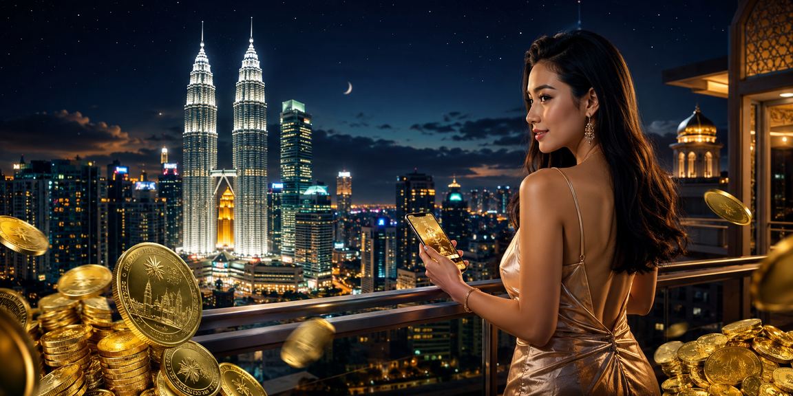 Penggunaan kasino mudah alih dalam talian bergaya Melayu di Kuala Lumpur Malaysia